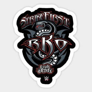 Randy Orton Strike First RKO Sticker